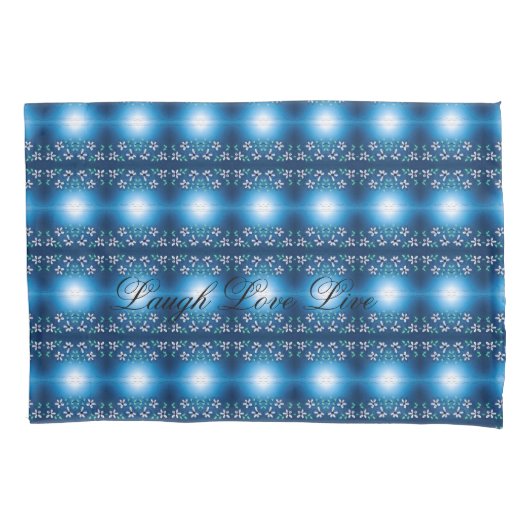 Kussen Hoesjes met Lach Liefde Live Kussensloop (Voorkant-Links)