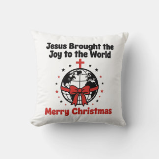Kussen Jezus vreugde voor de wereld - geschenk voo