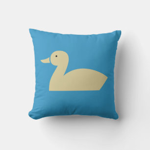 Kussen met eend ontwerp