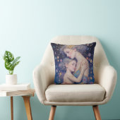 Kussen met Moeder en Kind Kunst  (Stoel)