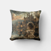 Kussen met Princess Elly in Fantasy Sfeer (Voorkant)