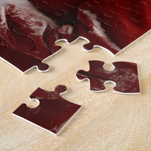 Kussen Mr en Mrs Sinterklaas Legpuzzel (Zijkant)