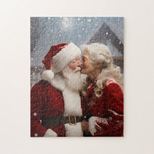 Kussen Mr en Mrs Sinterklaas Legpuzzel