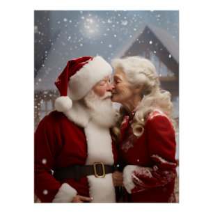 Kussen Mr en Mrs Sinterklaas Perfect Poster
