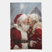 Kussen Mr en Mrs Sinterklaas Theedoek (Verticaal)