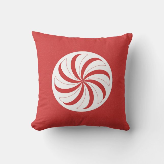Kussen Munt Swirl (Voorkant)