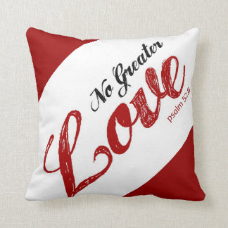 Kussen 'No Greater Love'
