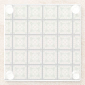 Kussen PP 20: 2 van 3 Glazen Onderzetter (Achterkant)