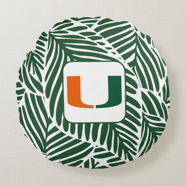 Kussen van de Universiteit van Miami (Voorkant)