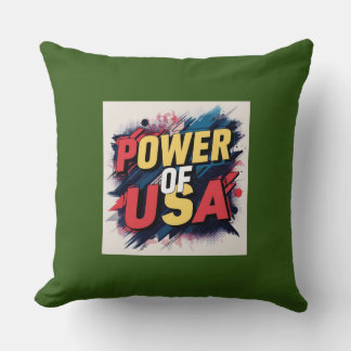 Kussen van de V.S. - Bold Patriotic Design