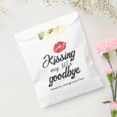 Kussen van mijn 30e Goodbye Birthday Favoriete tas Bedankzakje (Gezegeld)