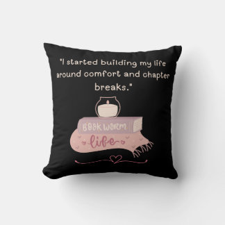Kussen voor lezers zonder schuldgevoel