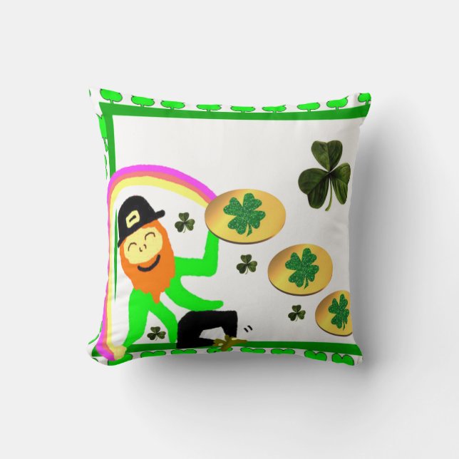 Kussen voor St. Patrick's Day (Voorkant)
