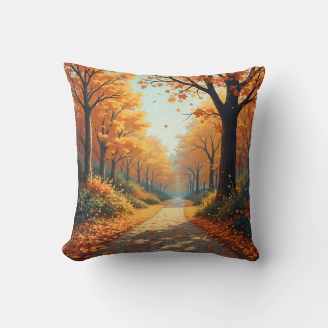 Kussen waarmee je herfst voelt (Voorkant)