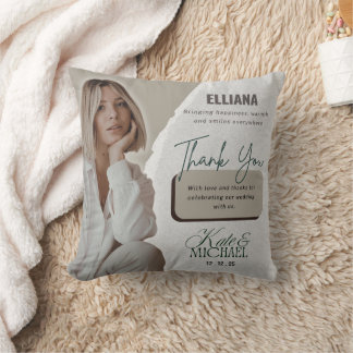 Kussenhoes aandenken voor speciale gelegenheid kussen