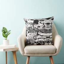 Kussenkussen Funky Dancing Man Pattern Artwork