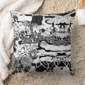 Kussenkussen Funky Dancing Man Pattern Artwork Kussen (Deken)