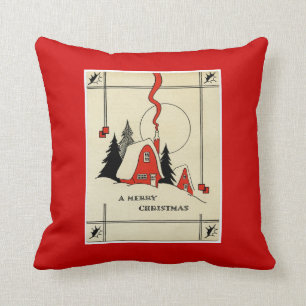 Kussens met een vintage Kerst-uitstraling