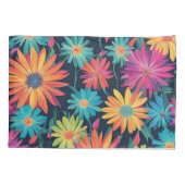 Kussensloop Kleurrijke Wildflower (Achterkant)