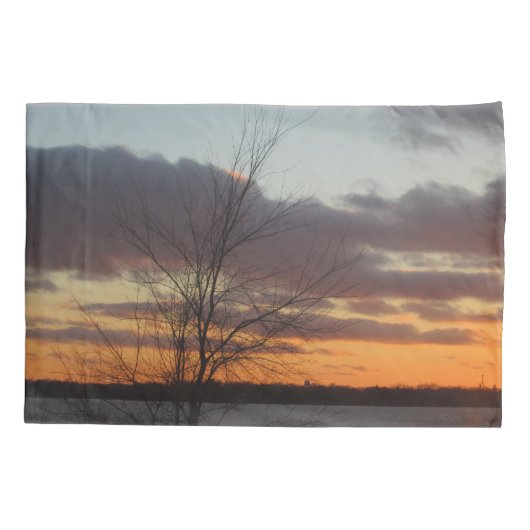 Kussensloop meer Sunset (Achterkant)