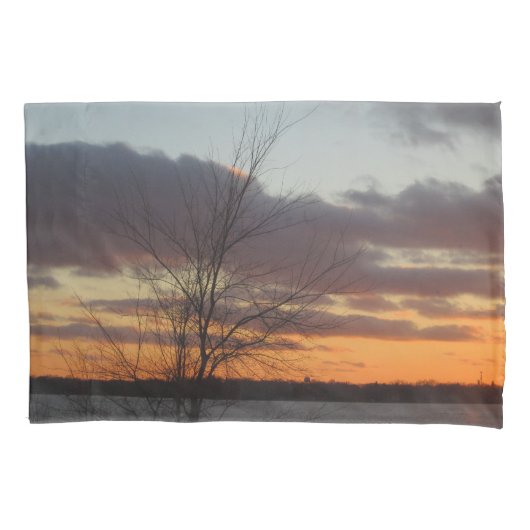 Kussensloop meer Sunset (Voorkant)