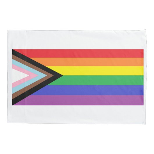 kussensloop "Modern Pride Flag" (Achterkant)