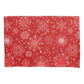 Kussensloop voor vakantiewintervlokken (Voorkant)