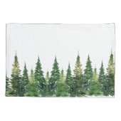 Kussensloop - Waterverf bos (Achterkant)