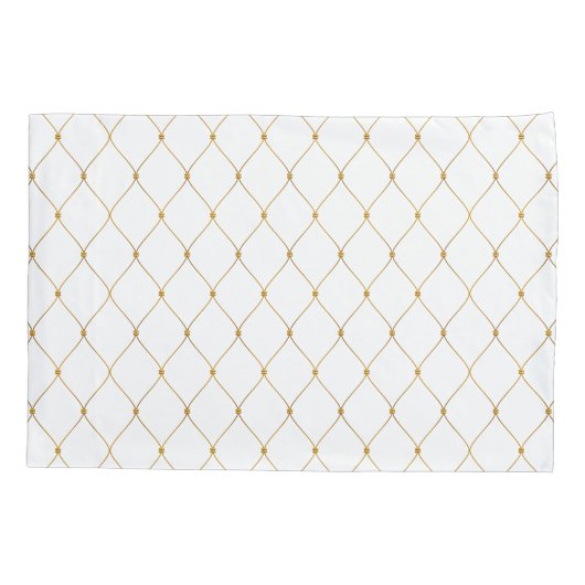 Kussenslopen met goudmazen (Achterkant-Links)