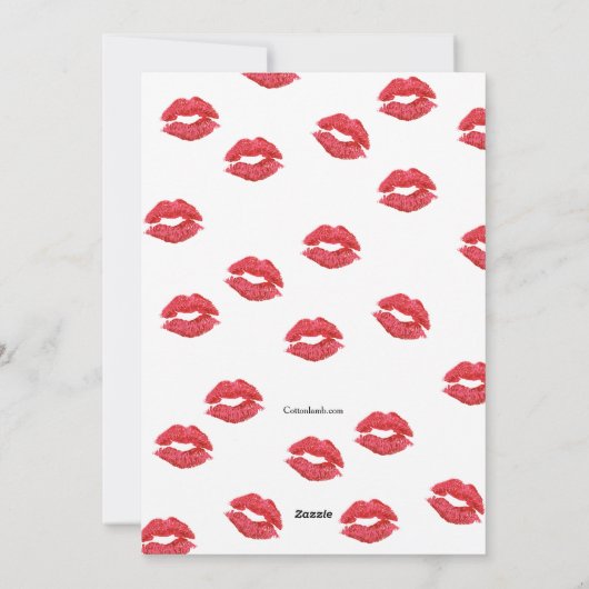 Kusses-fotokaart Feestdagenkaart (Achterkant)