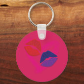Kussporen Sleutelhanger (Voorkant)