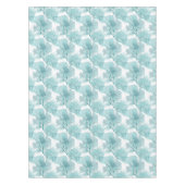 Kust Aqua Blue Coral Zee Fans Tafelkleed (Voorkant)