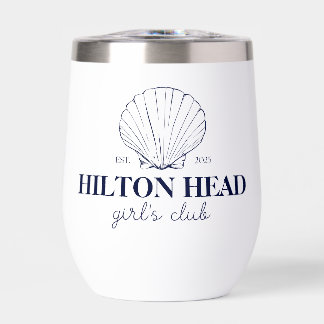 Kust Bachelorette Party Thermische Wijn Tumbler