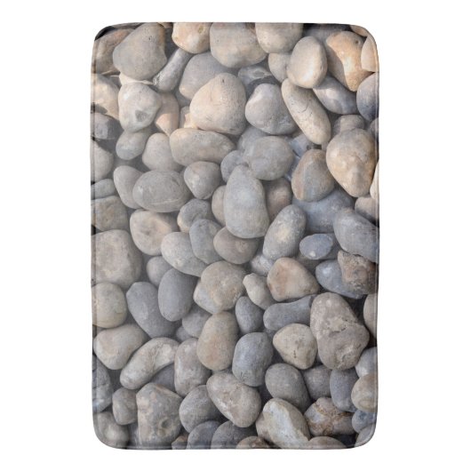 Kust Beach Lover Pebbles Textured Badmat (Voorkant Verticaal)