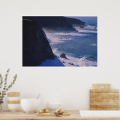 Kust, Big Sur, Californië Poster (Keuken)