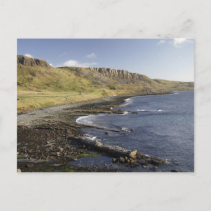 Kust bij Duntulm, Isle of Skye, Schotland, Verenig Briefkaart