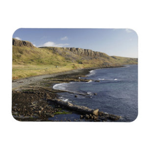 Kust bij Duntulm, Isle of Skye, Schotland, Verenig Magneet
