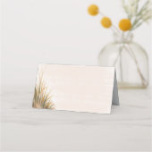 Kust Boho Bruiloft Witte Egretta (Achterkant)