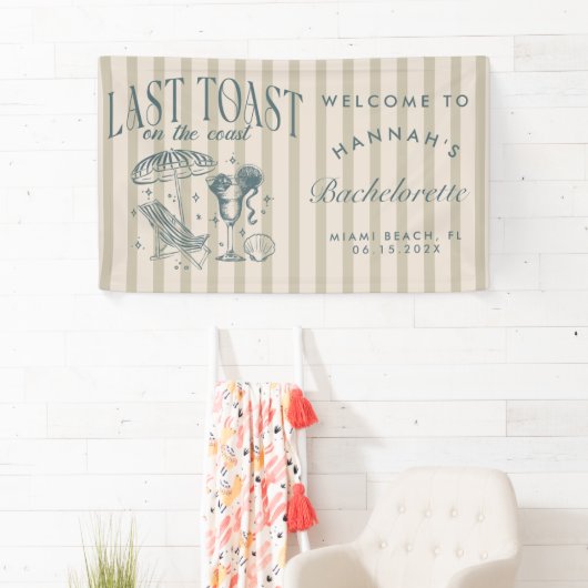 Kust Bruidsmeisjes Cocktail Feestje Navy Spandoek (Insitu)