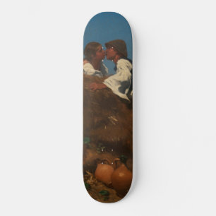 Kust Couple (The Kiss) (door von Pettenkofen) Skateboard