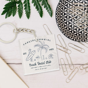 Kust Cowgirl Bachelorette Sleutelhanger
