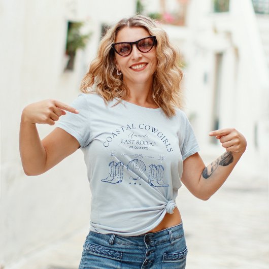 Kust Cowgirl Zeil Westerland Afscheid Als Meisje T-shirt