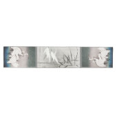 Kust Egret Aziatische kunst Medium Tafelloper (Horizontaal)