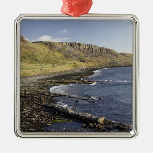 Kust in Duntulm, eiland Skye, Schotland, Verenigd Metalen Ornament (Voorkant)