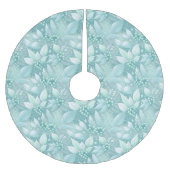 Kust Kerst Bladerbessen Patroon#7 ID1009 Kerstboom Rok (Voorkant)