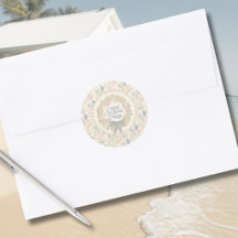 Kust Kerst Cottage Strandhuis Sticker