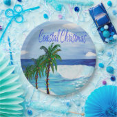 Kust Kerstfeest Feestpapier borden Papieren Bordje (Feest)