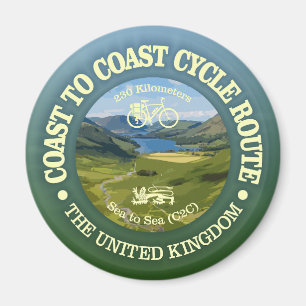 Kust naar Kust "C2C" (fietsen c) Magneet