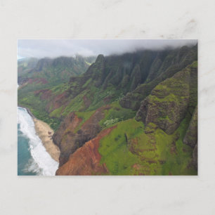 Kust Na'Pali - Kauai, Briefkaart Hawaï