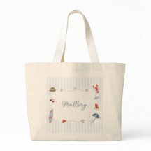 Kust New England Cape Cod Bachelorette Canvas tas